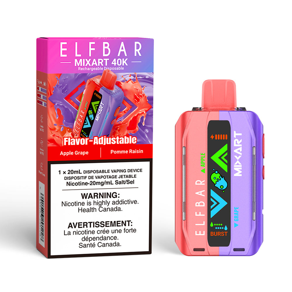 Apple Grape - ElfBar MixArt 40K Disposable Vape