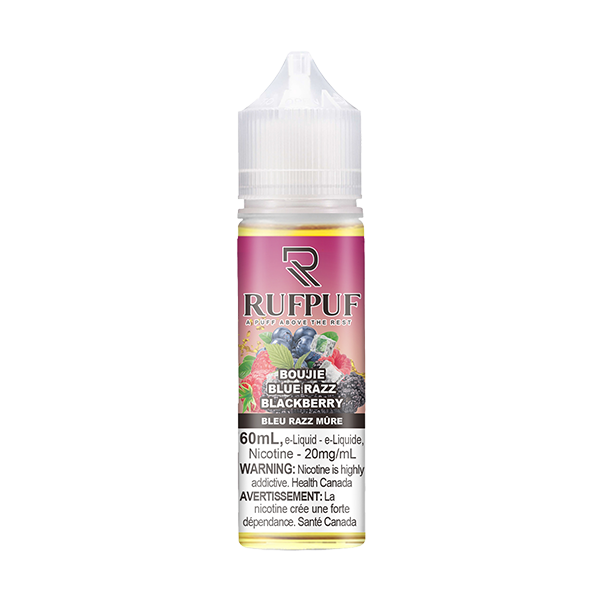 Boujie Blue Razz Blackberry - Rufpuf Ejuices 60ml