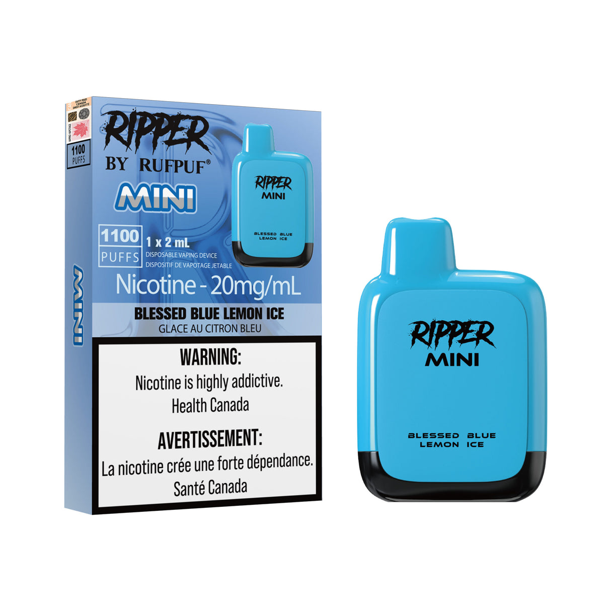 RIPPER by RUFPUF MINI 1100 Puffs Disposable