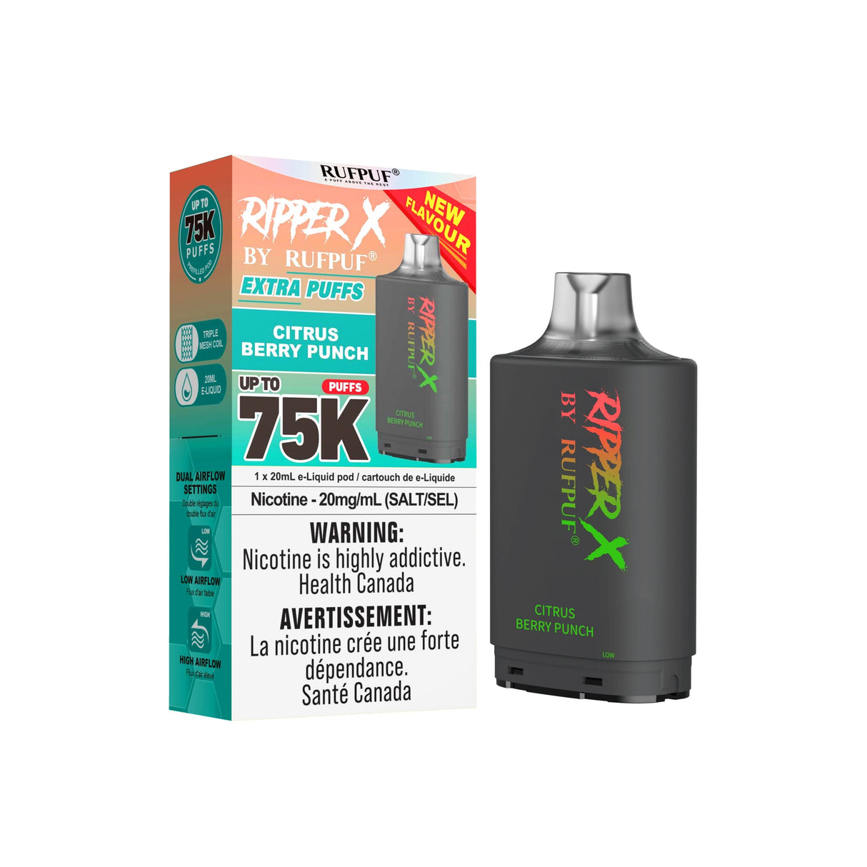 Citrus Berry Punch Ripper - Ripper X 75K Pod