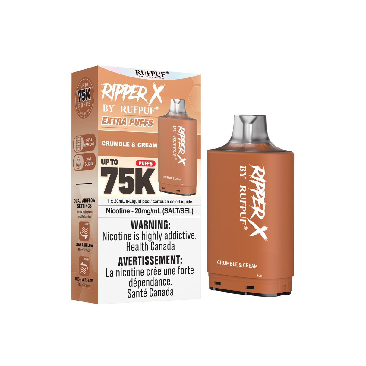 Crumble and Cream - Ripper X 75k Pod