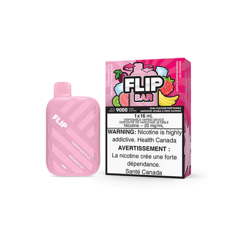 Flip Bar Disposable Vape - Passion Punch Ice and Razz Nana Ice