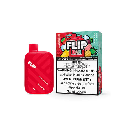 Flip Bar Disposable Vape - Straw Mango Ice and Tropical Ice