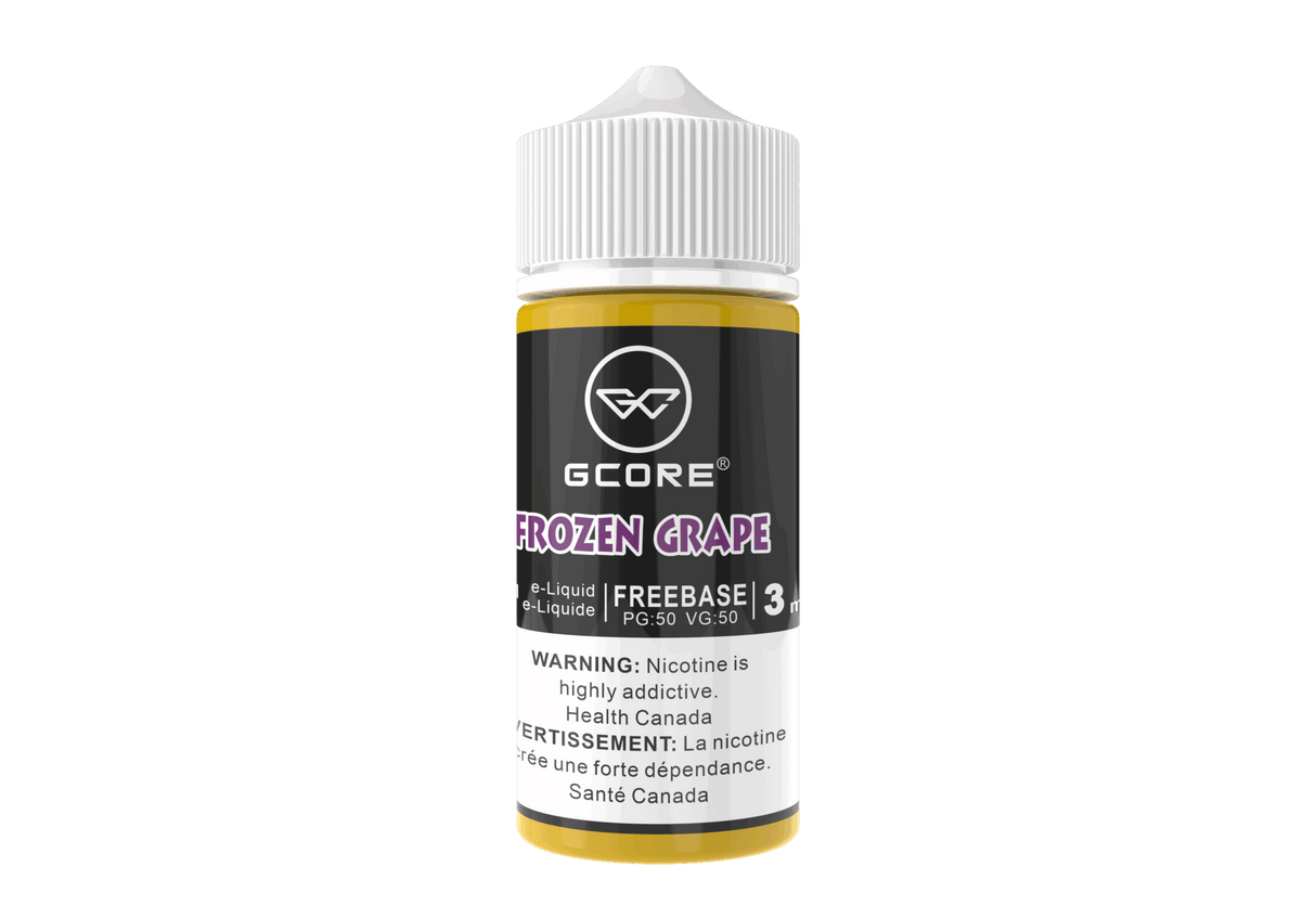 Frozen Grape GCORE 100mL Freebase Vape Juice disposable vape 3mg/ml nicotine