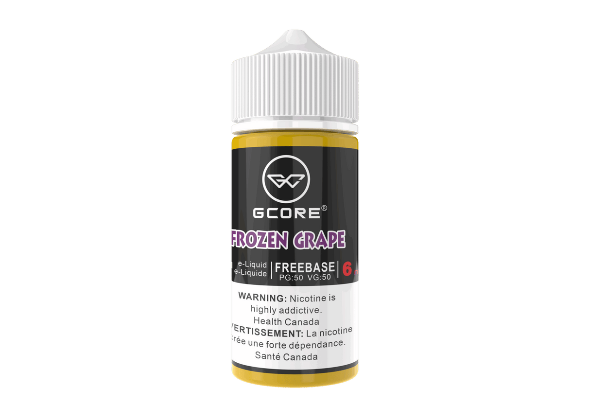 Frozen Grape GCORE 100mL Freebase Vape Juice disposable vape 6mg/ml nicotine