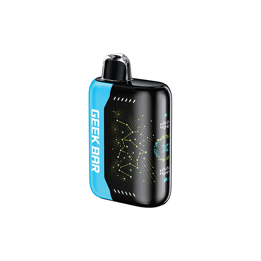 Geek Bar Pulse X 25000 Puffs Razz Mango Ice flavour 20mg/ml, 20ml e-liquid.