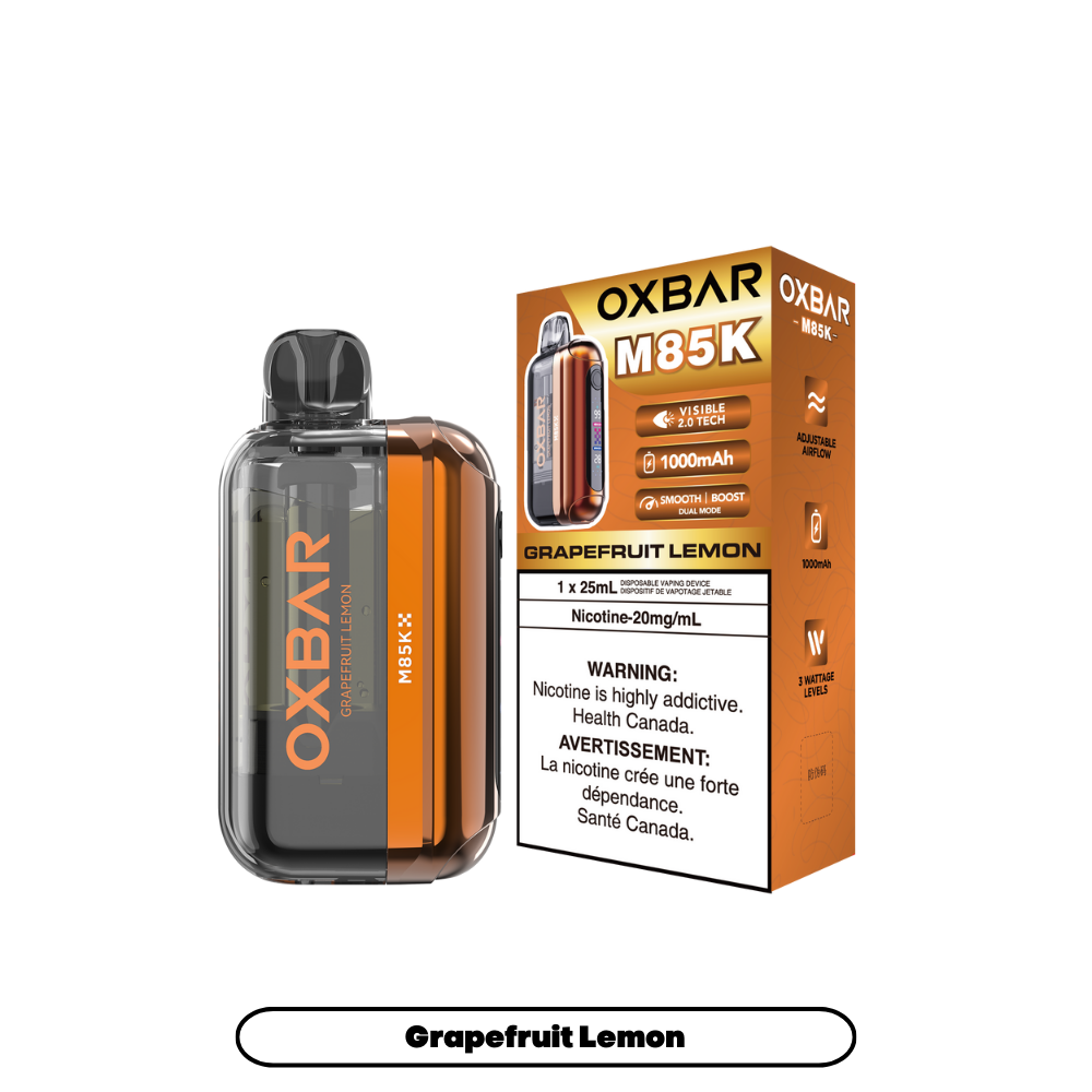 Oxbar M85K Honeydew Melon disposable vape – honeydew melon flavour – 85,000 puff