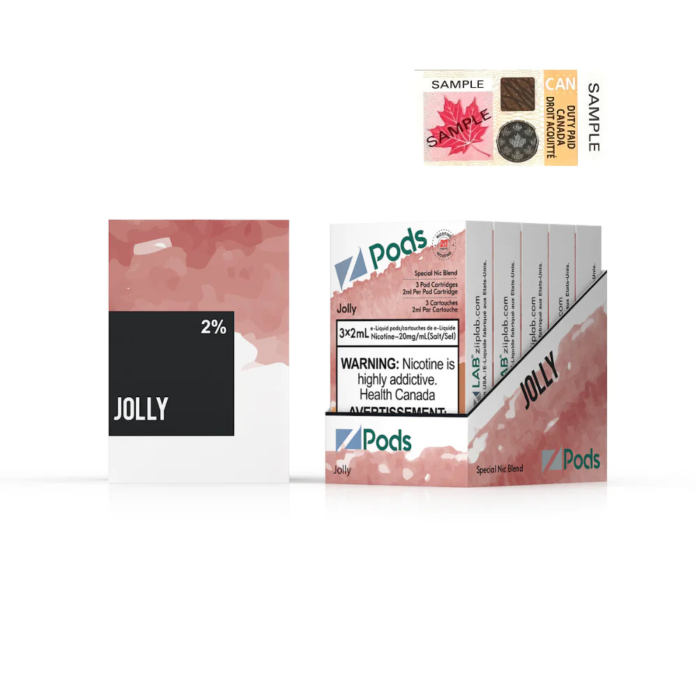 JOLLY - Z PODS ( SUPREME NIC BLEND)