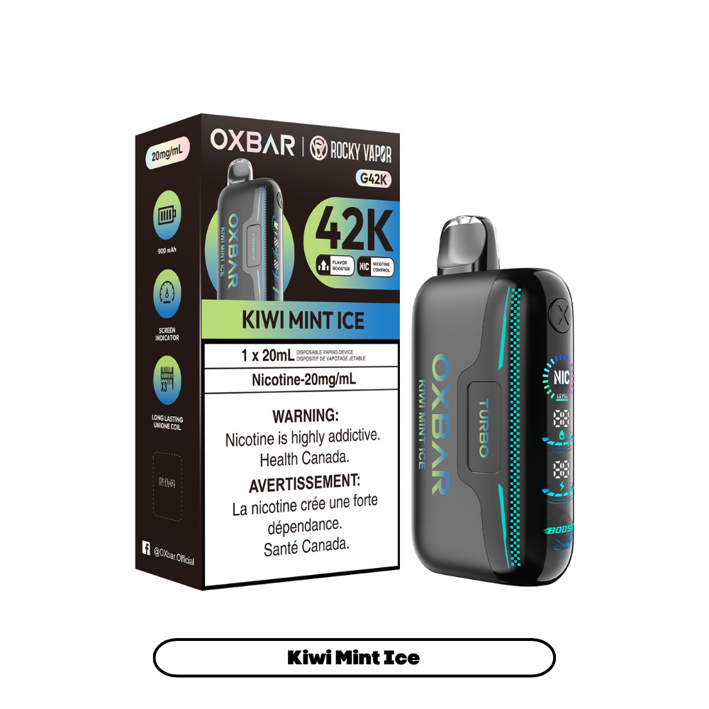 Rocky Vapor Oxbar G42K - Kiwi Mint Ice