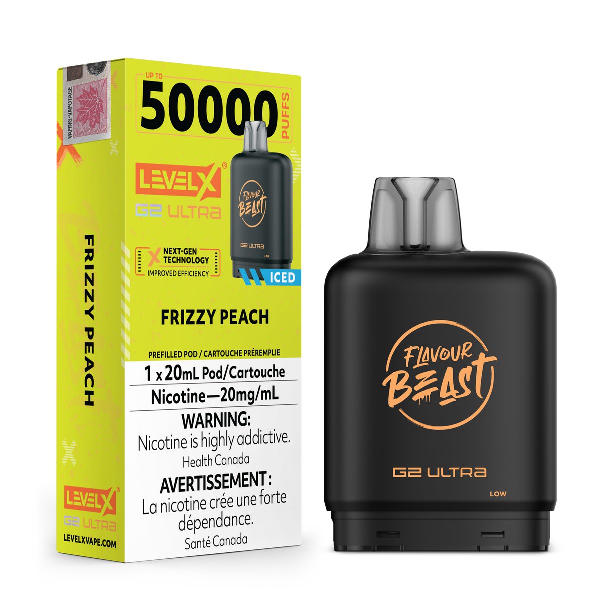 Frizzy Peach - Level X G2 Ultra 50k Pod