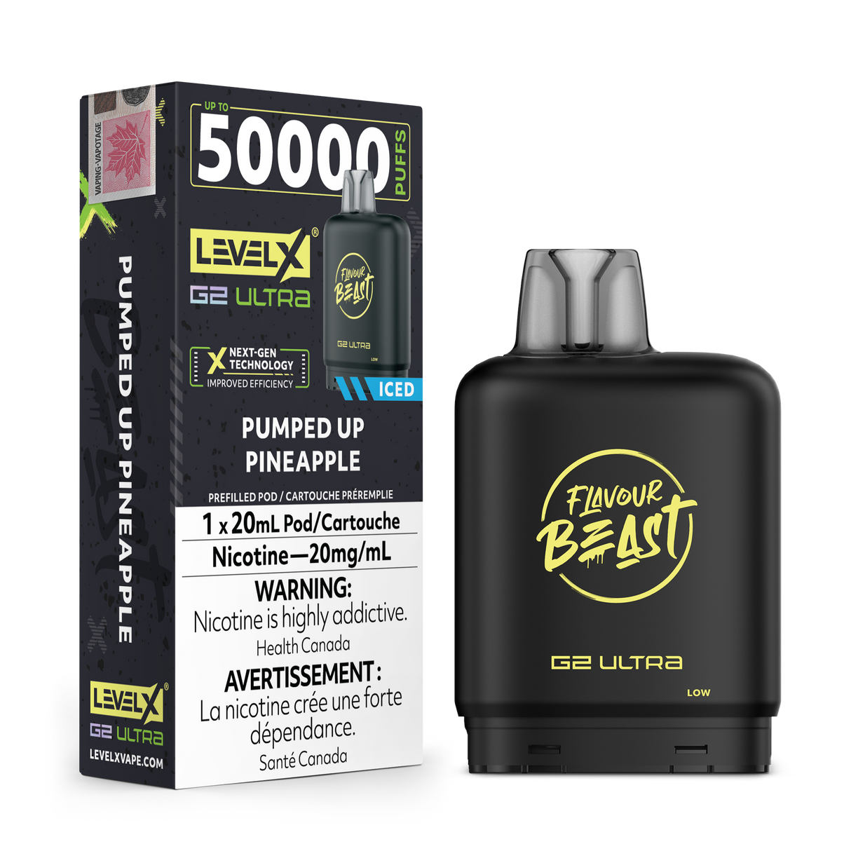 Pumped Up Pineapple - Level X G2 Ultra 50k Pod