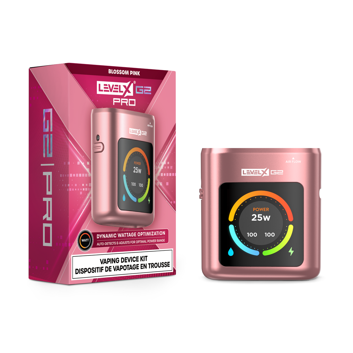 Level X G2 Pro Battery Device Blossom Pink