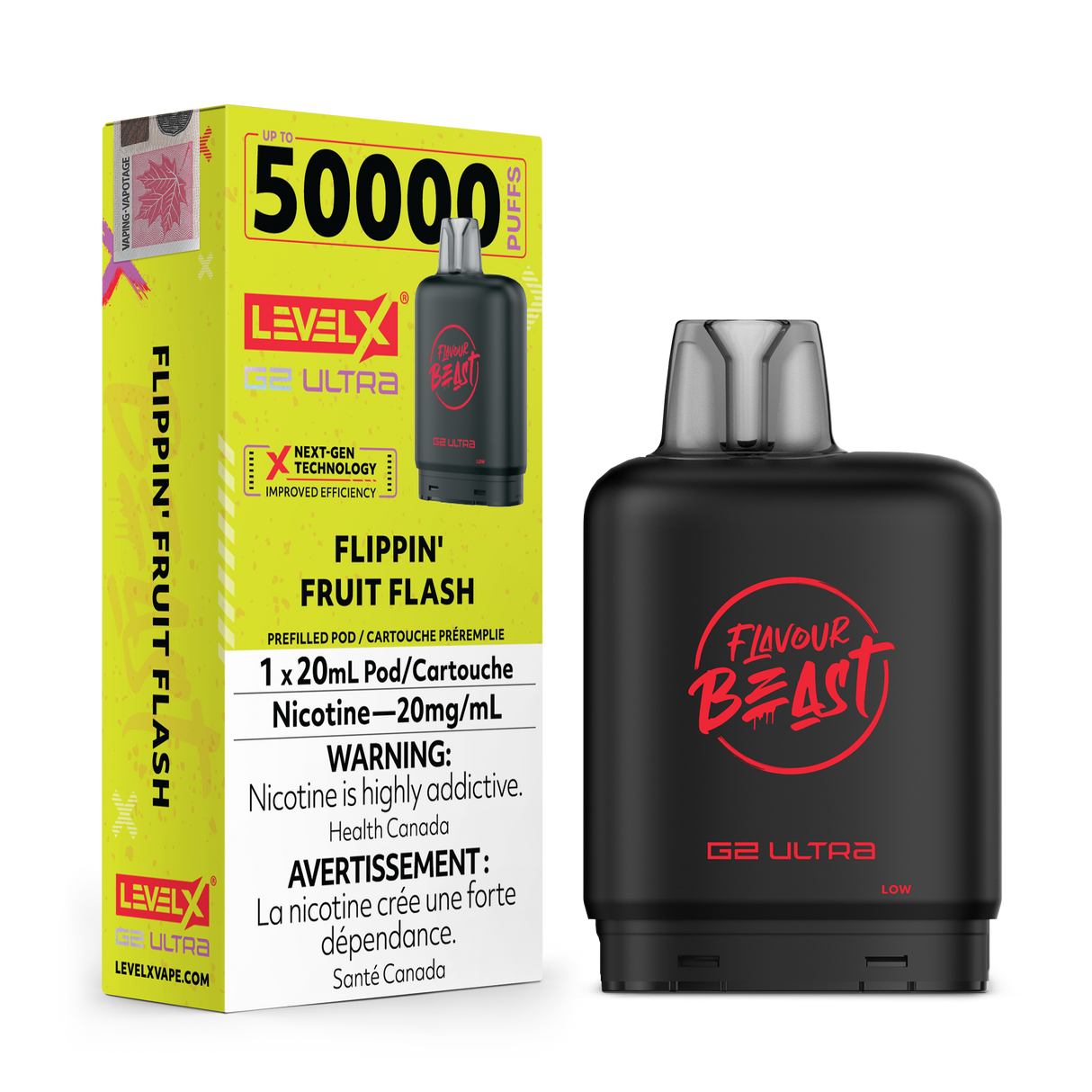 Flippin' Fruit Flash - Level X G2 Ultra 50k Pod