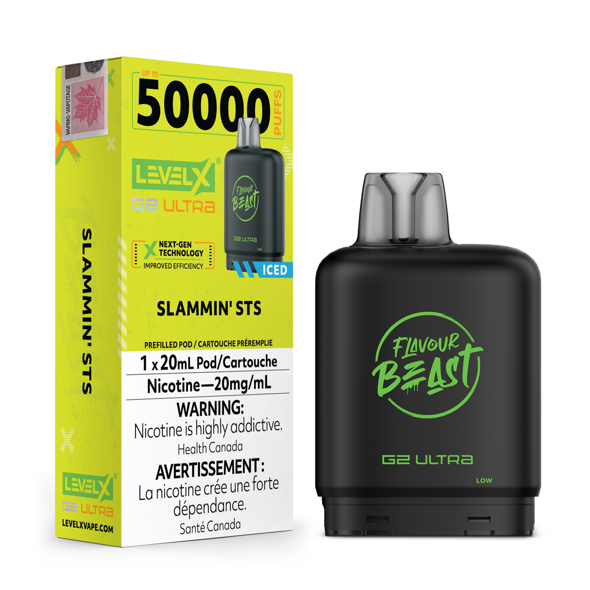 Slammin' STS Iced - Level X G2 Ultra 50k Pod
