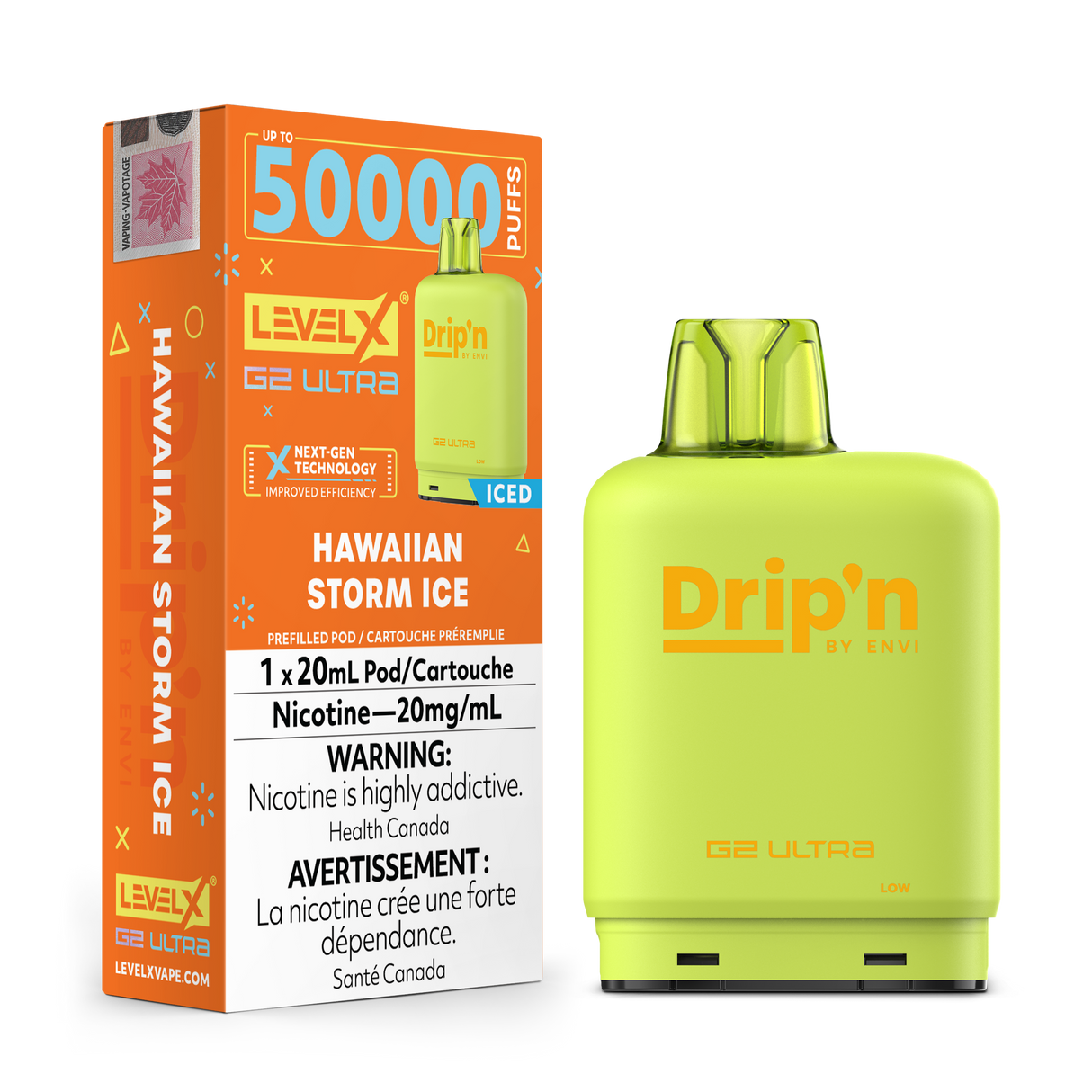 Level X Drip'n G2 Ultra - Hawaiian Storm Ice