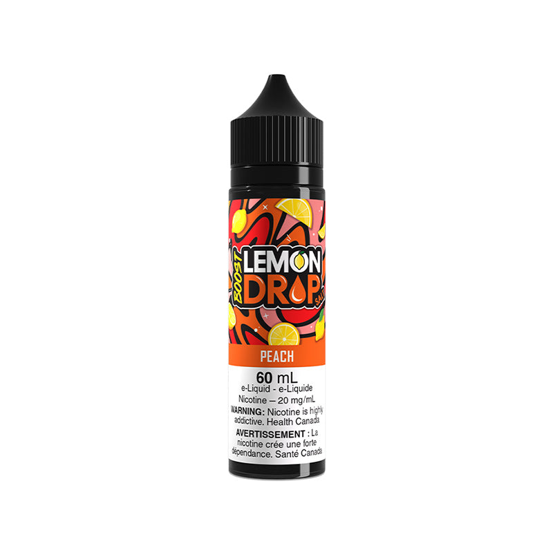 PEACH BY LEMON DROP BOOST SALT 60mL & 30mL