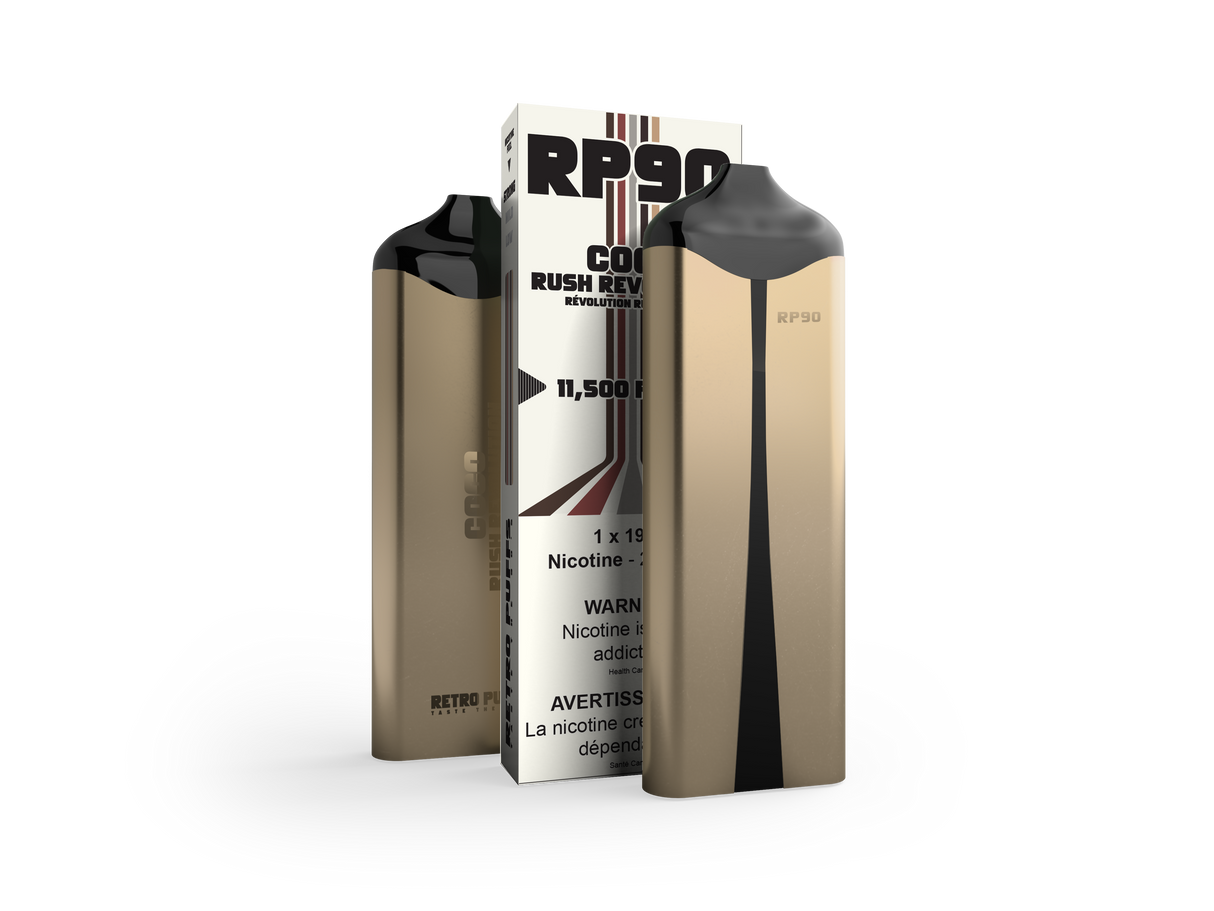 Boosted RP90 Disposable Vape - Coco Rush Rev, 11,500 Puffs