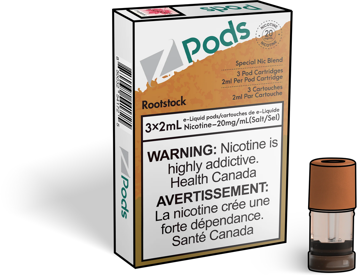 ROOTSTOCK - Z PODS ( SPECIAL NIC BLEND)