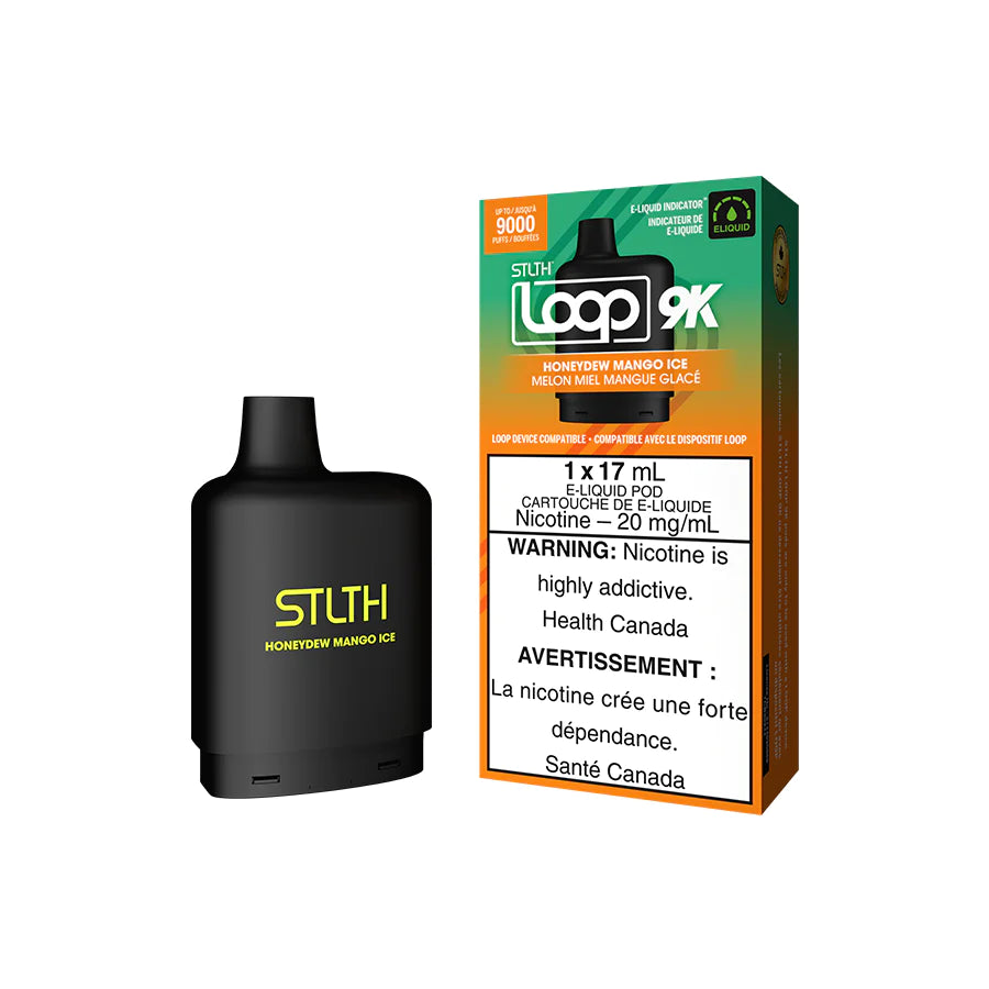 STLTH LOOP 2 POD 9K - HONEYDEW MANGO ICE