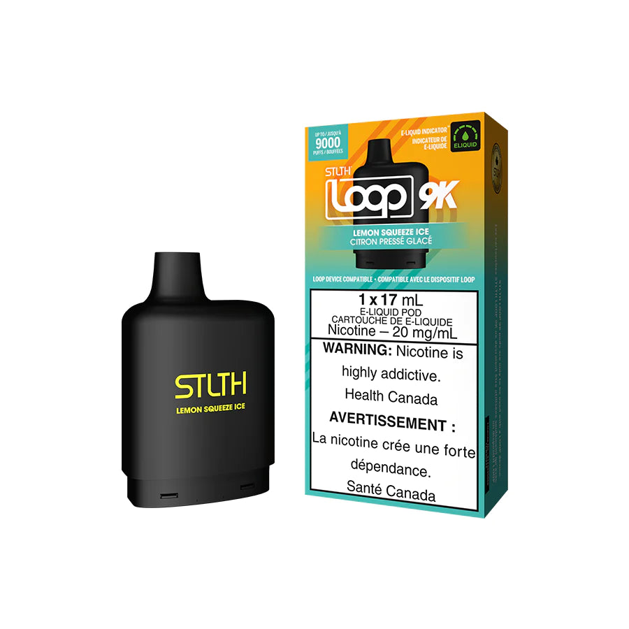STLTH LOOP 2 POD 9K - LEMON SQUEEZE ICE
