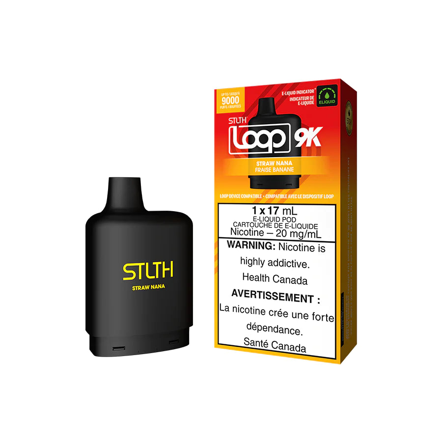 STLTH LOOP 2 POD 9K - STRAWBERRY LIME ICE