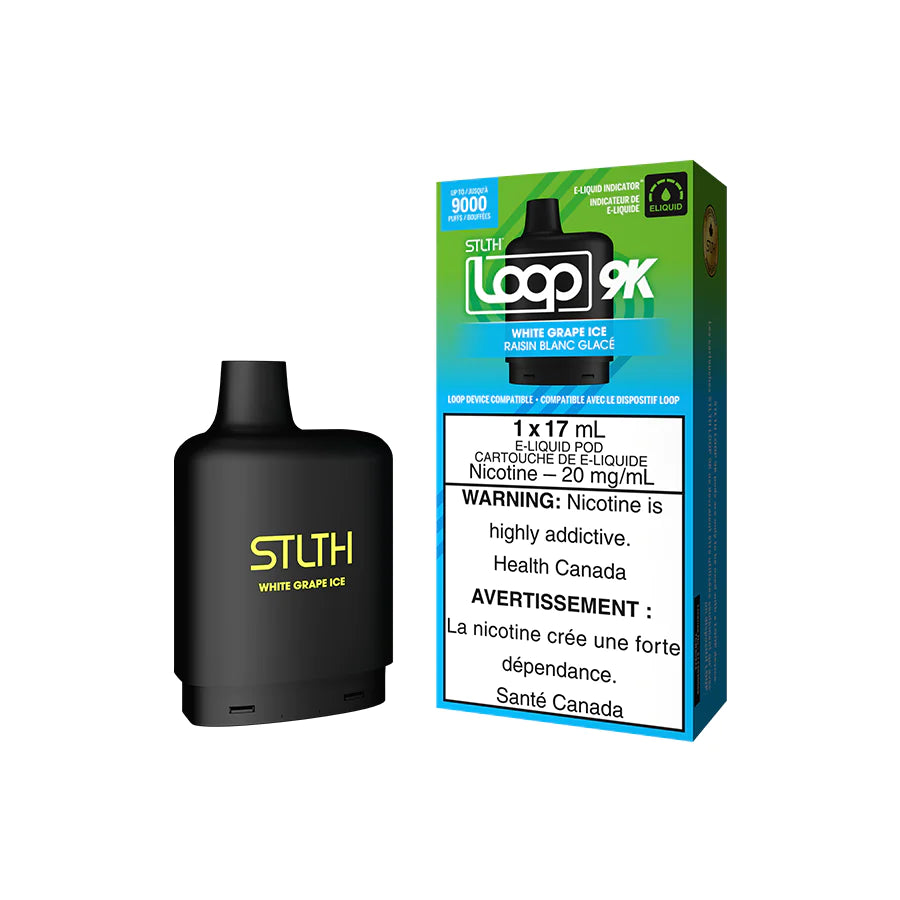 STLTH LOOP 2 POD 9K - WHITE GRAPE ICE