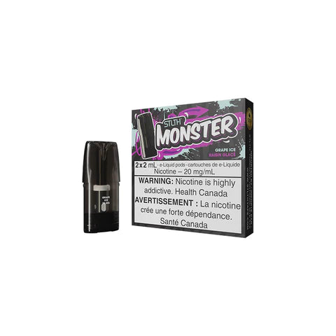 STLTH MONSTER POD PACK- GRAPE ICE