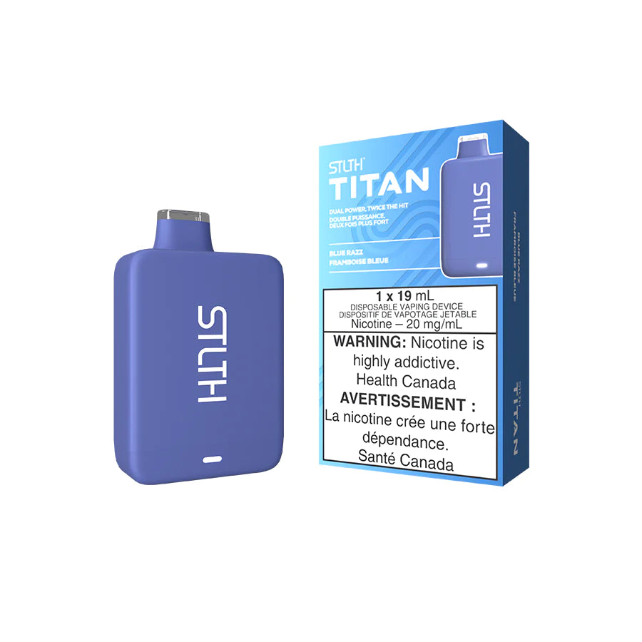 STLTH TITAN 10K DISPOSABLE - BLUE RAZZ
