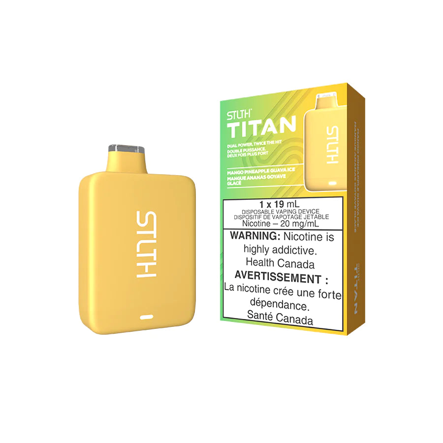 STLTH TITAN 10K DISPOSABLE- MANGO PINEAPPLE GUAVA ICE