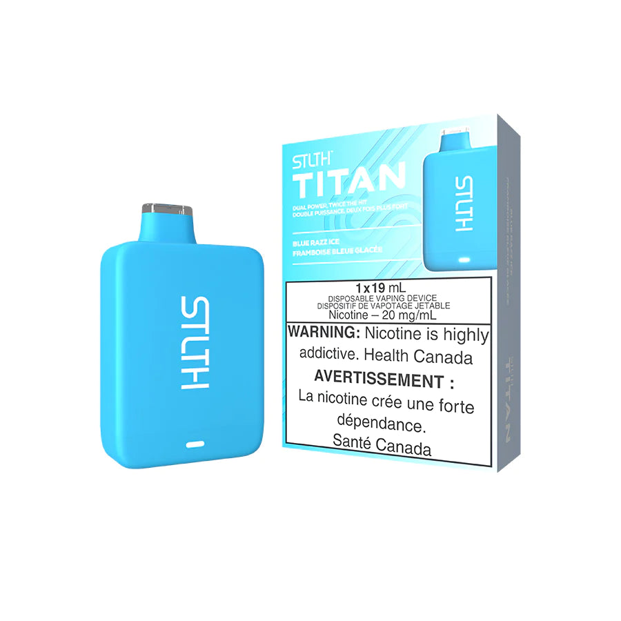 STLTH TITAN 10K DISPOSABLE - BLUE RAZZ ICE