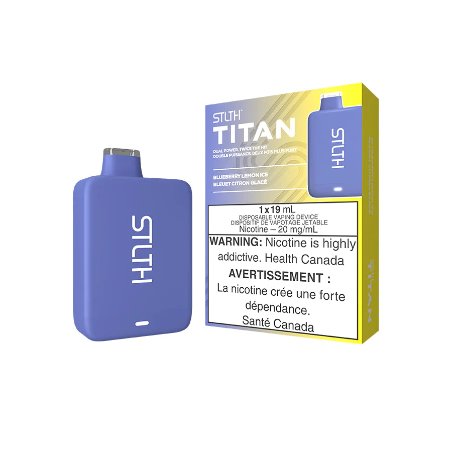 STLTH TITAN 10K DISPOSABLE - BLUEBERRY LEMON ICE
