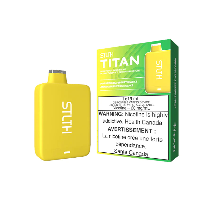 STLTH TITAN 10K DISPOSABLE - PINEAPPLE BLUEBERRY KIWI ICE