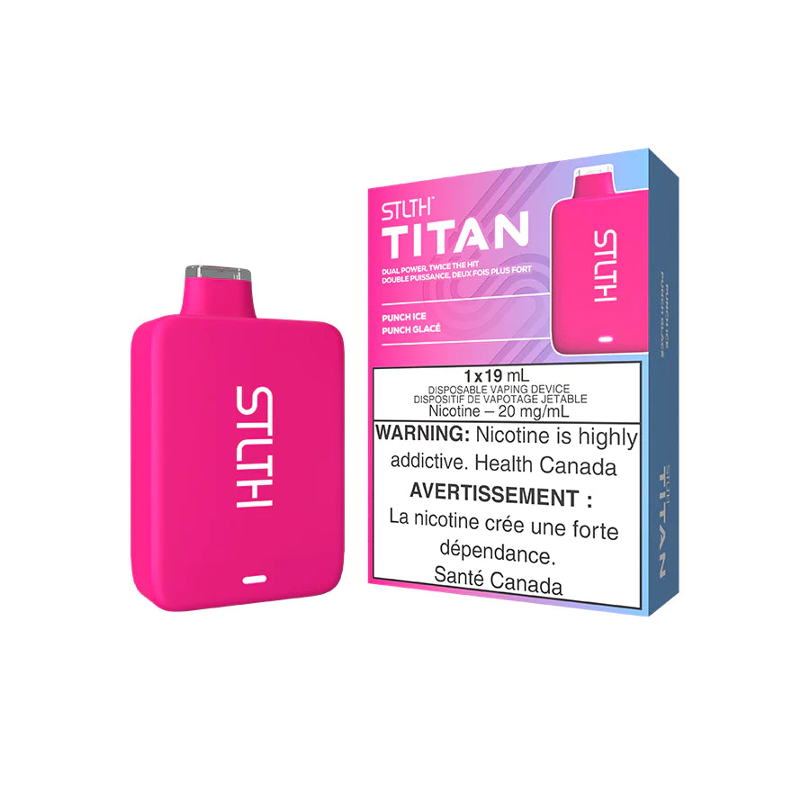 STLTH TITAN 10K DISPOSABLE- PUNCH ICE