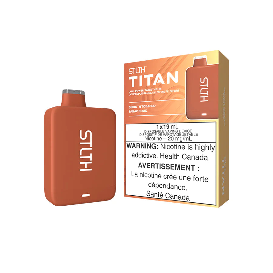 STLTH TITAN 10K DISPOSABLE - SMOOTH TOBACCO