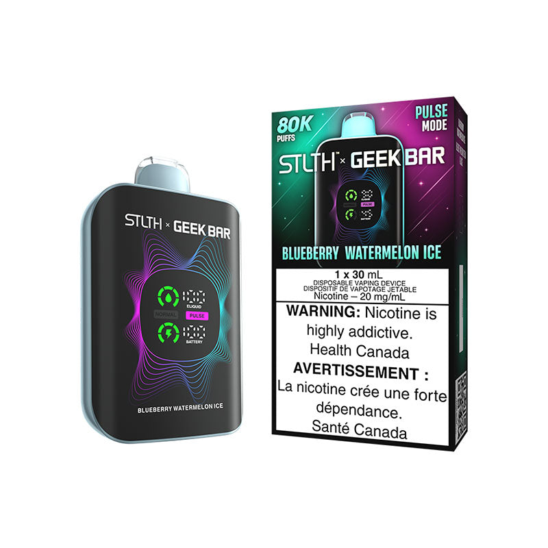 Blueberry Watermelon Ice - STLTH X GEEKBAR 80000 Puffs Vape - 30mL