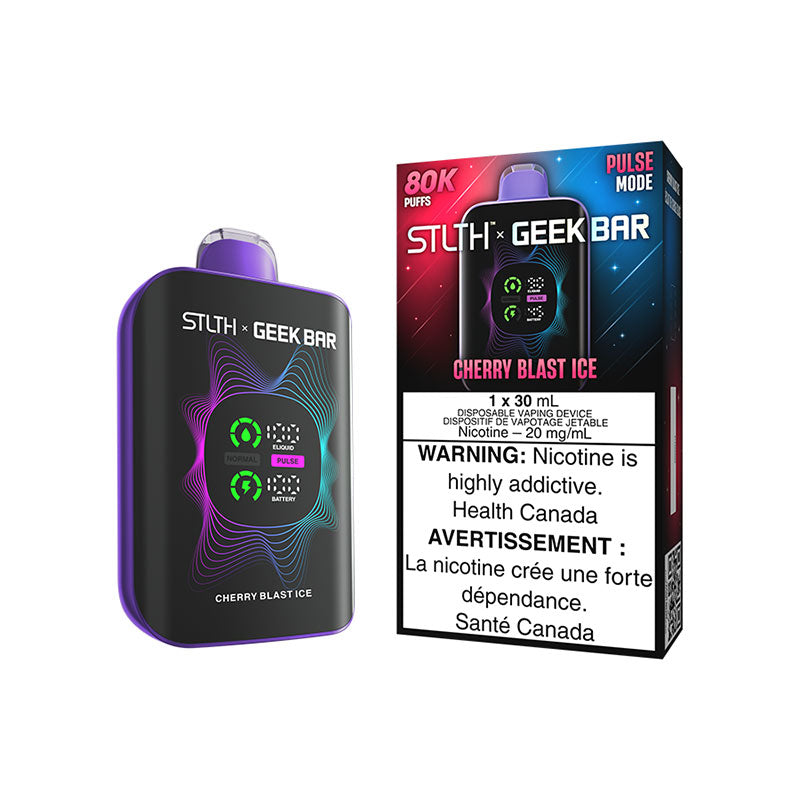 Cherry Blast Ice - STLTH X GEEKBAR 80000 Puffs Disposable Vape - 30mL