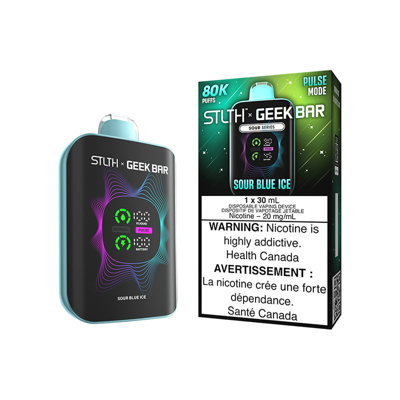 Sour Blue Ice STLTH X GEEKBAR 80000 Puffs Disposable Vape