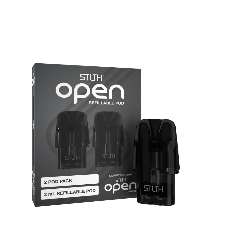 STLTH Open Replacement Refillable Pod (2 PACK) - 2mL - 0.4 Ohm Resistance