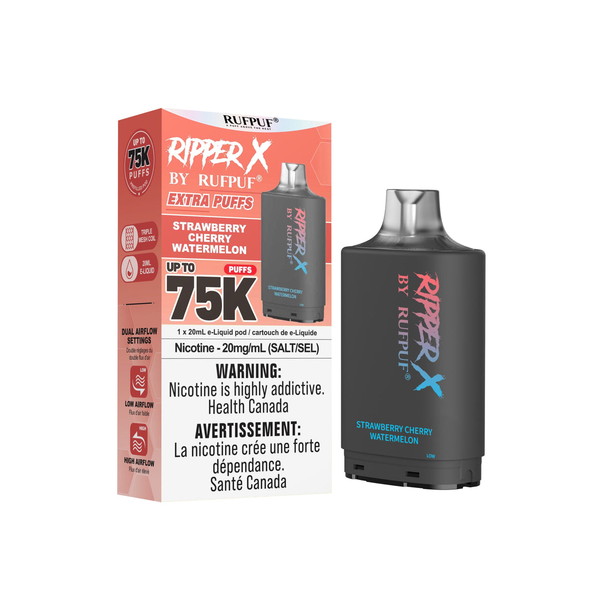 Strawberry Cherry Watermelon - Ripper X 75k Turbo Pod