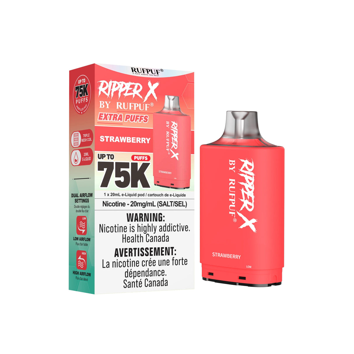 Strawberry - Ripper X 75k Turbo Pod