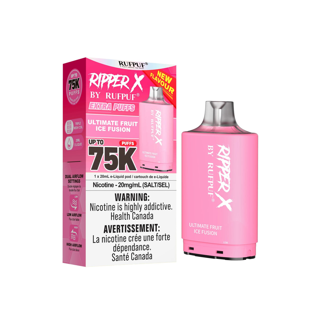 Ultimate Fruit Ice Fusion - Ripper X 75K Pod