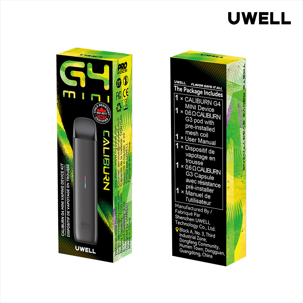 uwell caliburn g4 mini pod kit in Canada