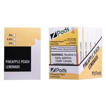 PINEAPPLE PEACH LEMONADE - Z PODS ( SUPREME NIC BLEND)