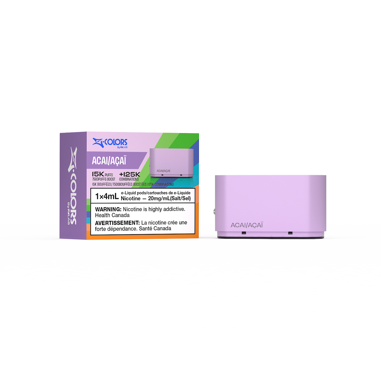 ZColors By ZLand Vape Pod - ACAI - 15K Puffs