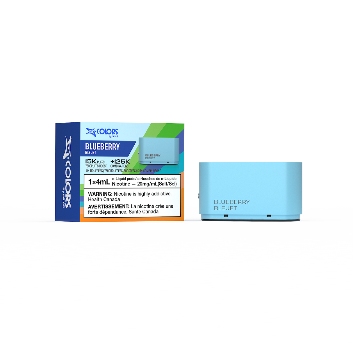 ZColors By ZLand Vape Pod - Blueberry - 15K Puffs