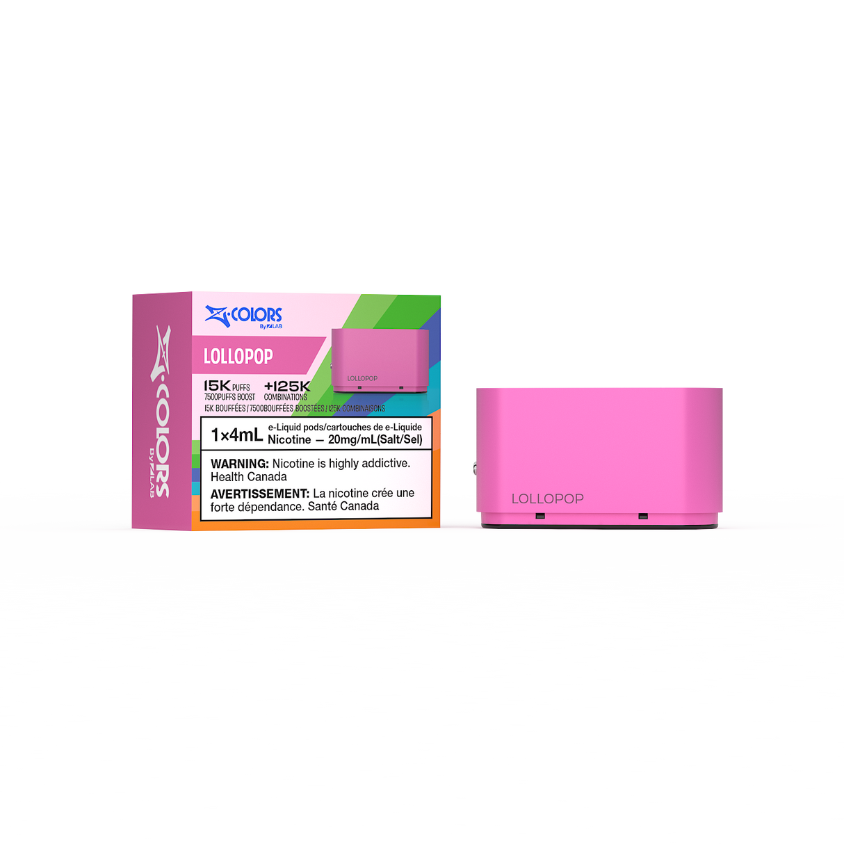 ZColors By ZLand Vape Pod - Lollopop - 15K Puffs