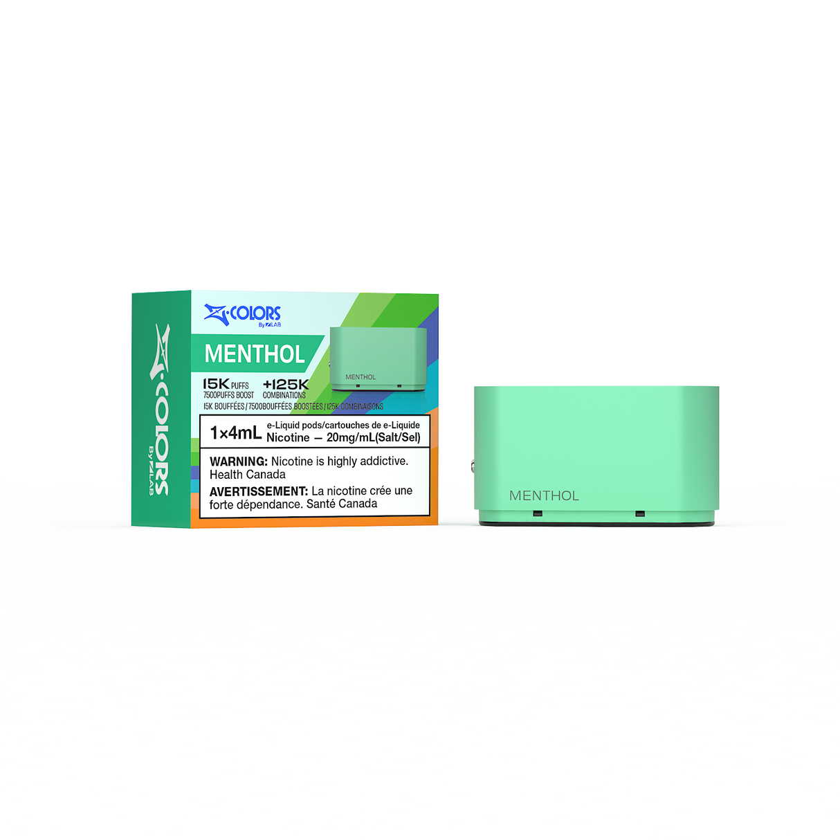 ZColors By ZLand Vape Pod - Menthol - 15K Puffs