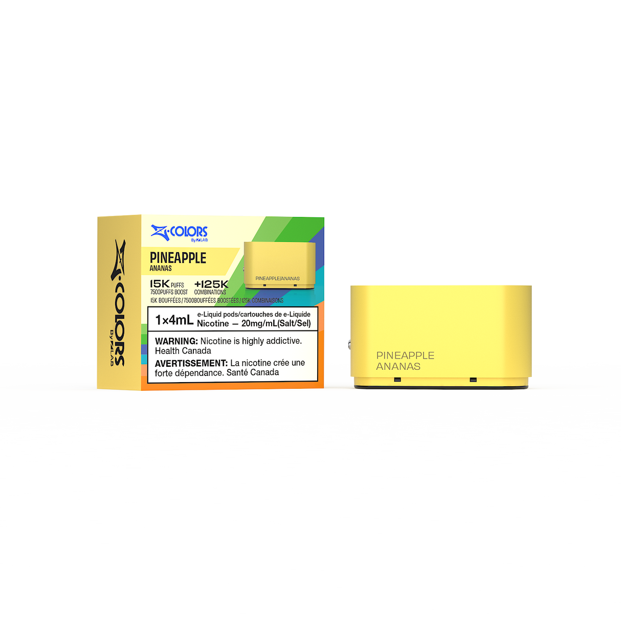 ZColors By ZLand Vape Pod - Pineapple - 15K Puffs