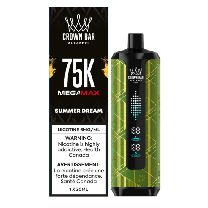 Summer Dream - AL FAKHER Crown Bar Disposable Vape 75000