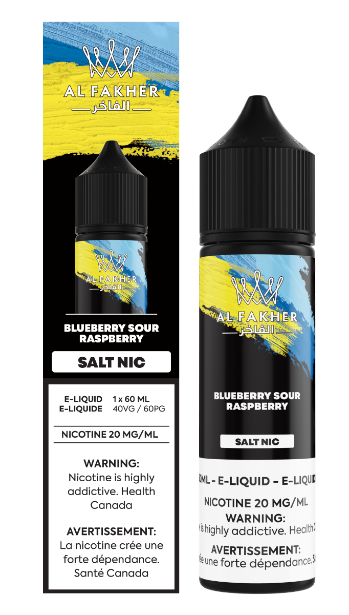 Blueberry Sour Raspberry - AL Fakher Nicotine Salt E Juice 60mL